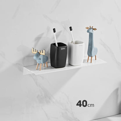 Aluminum Floating Bathroom Shelf for Organized Storage - Smarsty