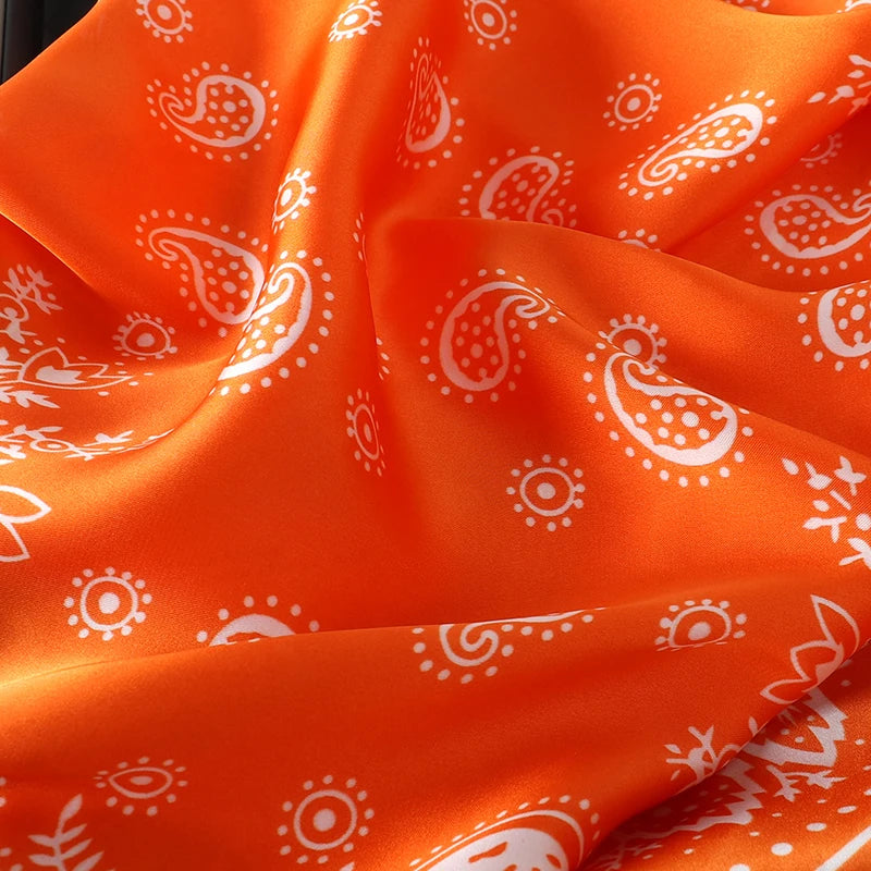 Elegant Silk Floral Hairbands and Neck Scarves - Smarsty