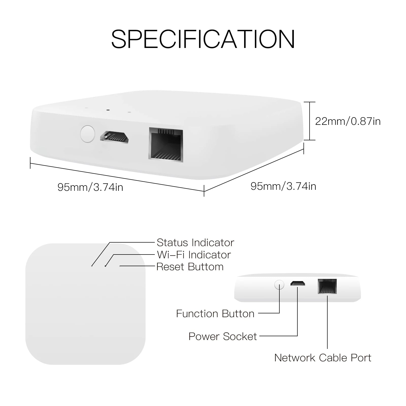 MOES Smart Multi-Mode Gateway with Voice Control - Smarsty