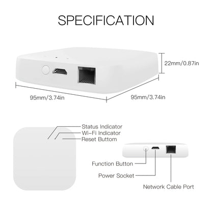 MOES Smart Multi-Mode Gateway with Voice Control - Smarsty