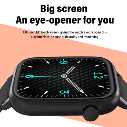 Bluetooth Smart Watch with Sleep Monitoring and IP68 Waterproof - Smarsty