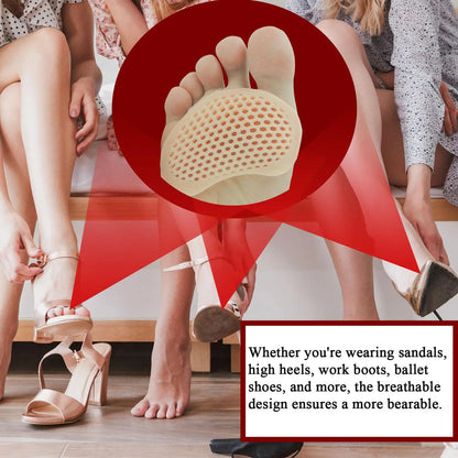 Soft Gel Metatarsal Pads for Pain Relief - Smarsty