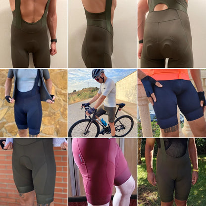 YKYWBIKE Cycling Bib Shorts Men Outdoor Wear Bike Ride 6 Hours Padded Riding Bib Tights Bicycle Men's Cycling Clothing Mtb Short