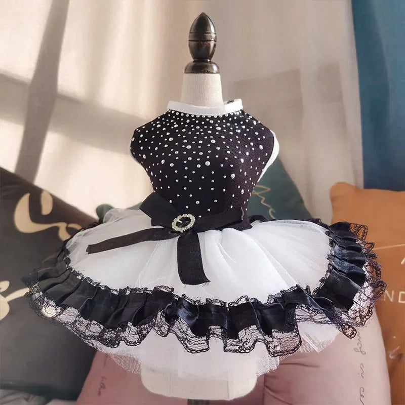 Summer Princess Dog Dress for Small Dogs - Smarsty