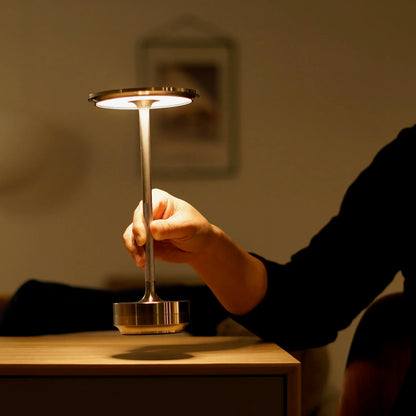 Wireless LED Touch Sensor Table Lamp for Bedroom Decor - Smarsty