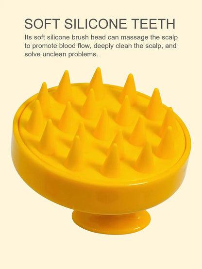 Silicone Scalp Massager Brush for Hair Growth - Smarsty