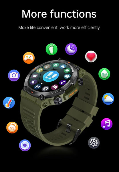 HD Bluetooth Call Smart Watch for Men Fitness Tracker - Smarsty