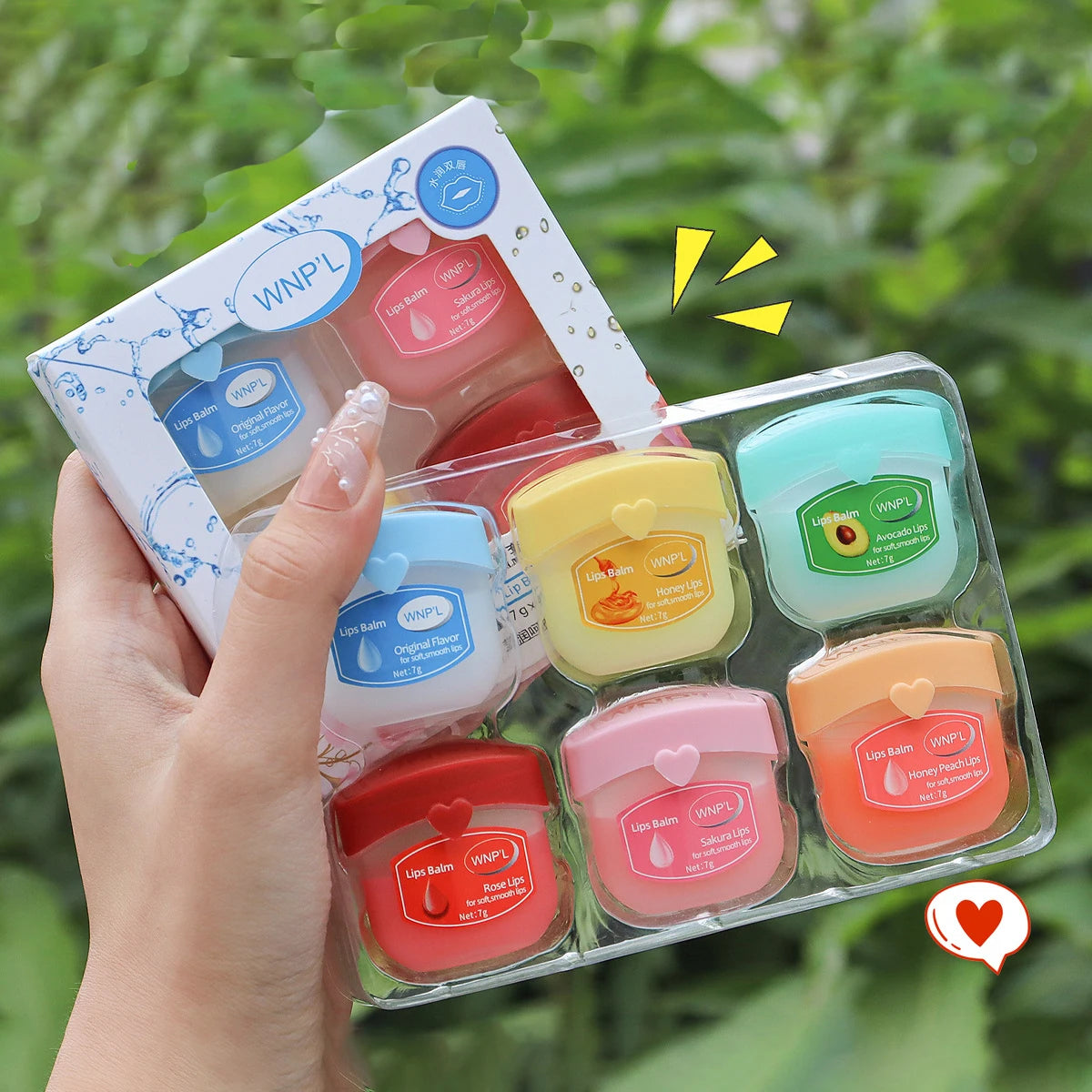 Moisturizing Lip Balm Set for Cracked Lips - Smarsty