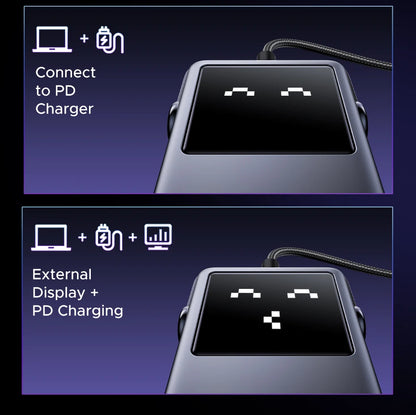 USB C Hub 6 In 1 4K60Hz PD100W ProDockingStation Adapter