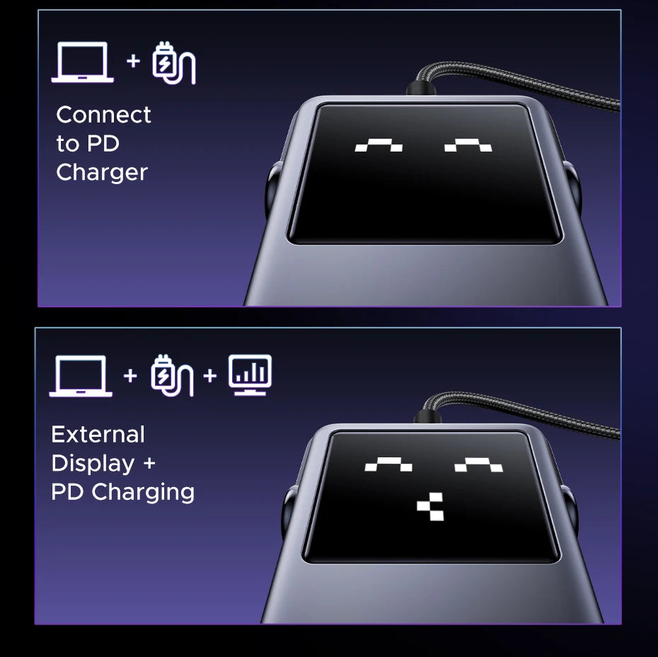 USB C Hub 6 In 1 4K60Hz PD100W ProDockingStation Adapter