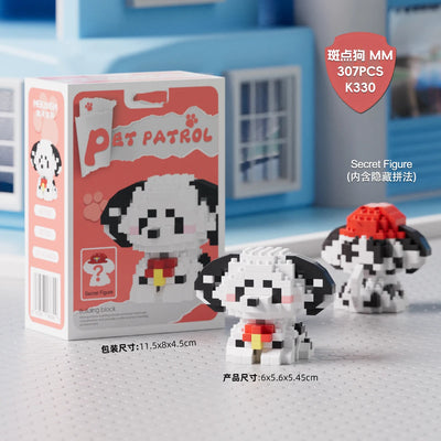 Animal Small Particle Dog Cat  Mini Building Blocks DIY Assembly Brick Sets Educational Toys for Kid 10 To 12 Year Birthday Gift - Smarsty