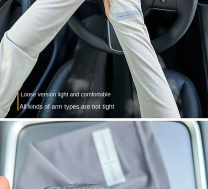 Men's Large UV Protection Ice Sleeves for Summer Outdoor - Smarsty