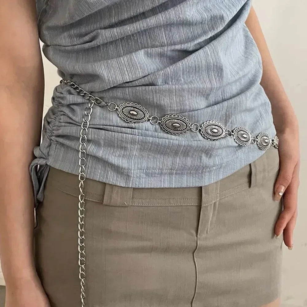 Bohemian Butterfly Tassel Waist Chain Adjustable Belt - Smarsty
