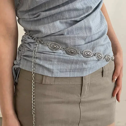 Bohemian Butterfly Tassel Waist Chain Adjustable Belt - Smarsty