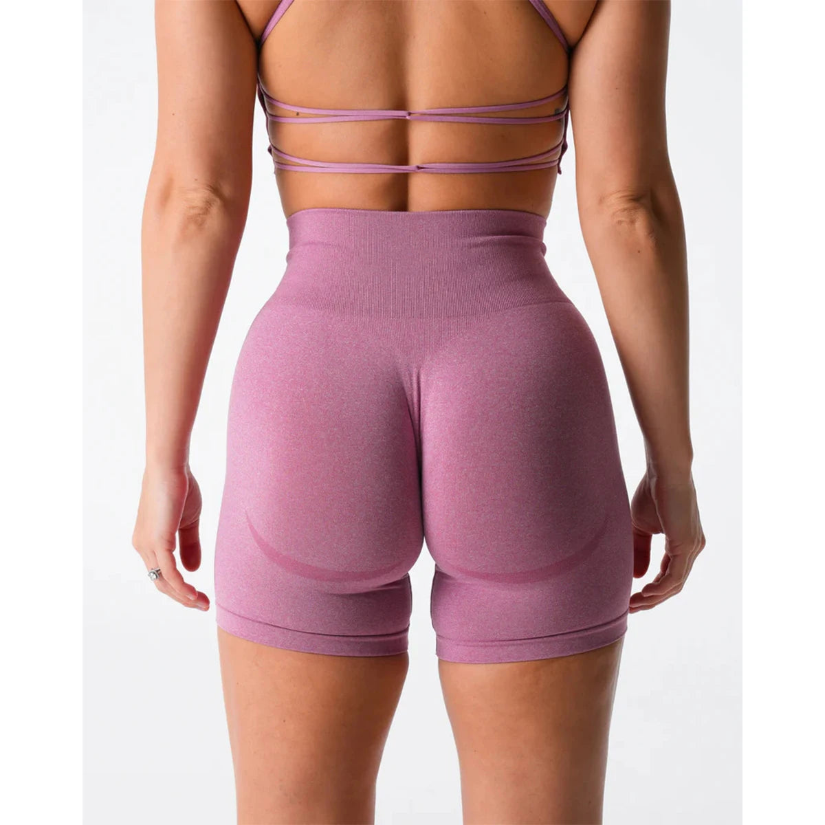 TKITK Seamless Shorts Women  Workout Shorts Fitness Sports Short Gym Yoga Shorts Yoga pants leggings cycling shark pants - Smarsty