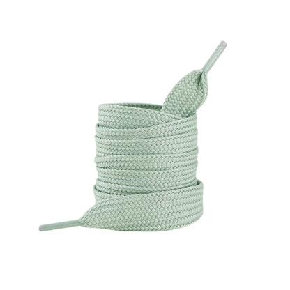 1 Pair Shoelaces Flat Thicken Weave Craft Off 2cm Wide Black White Shoe Laces High-top Sneaker Canvas Shoelace Accessories - Smarsty