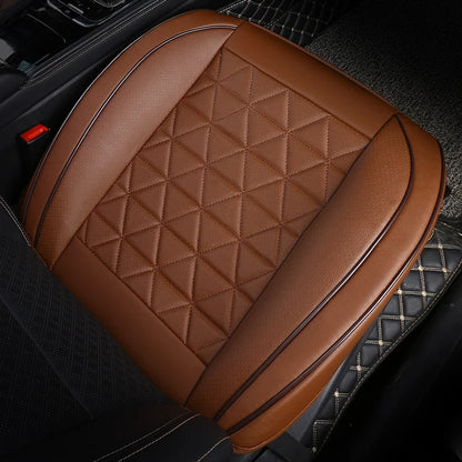 PU Leather Front Car Seat Cover Memory Foam Cushion - Smarsty