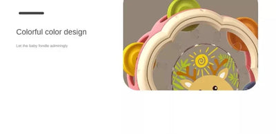 Baby Musical Instruments Drum Toys Montessori Learning Toys for Toddlers 1-3 Baby Early Hand Development Interactive Music Toys - Smarsty