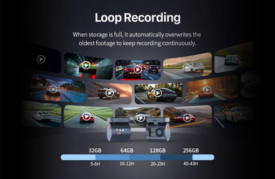 2K Tiny Car DashCam With WiFi App And Voice Control - Smarsty