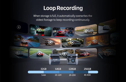 2K Tiny Car DashCam With WiFi App And Voice Control - Smarsty
