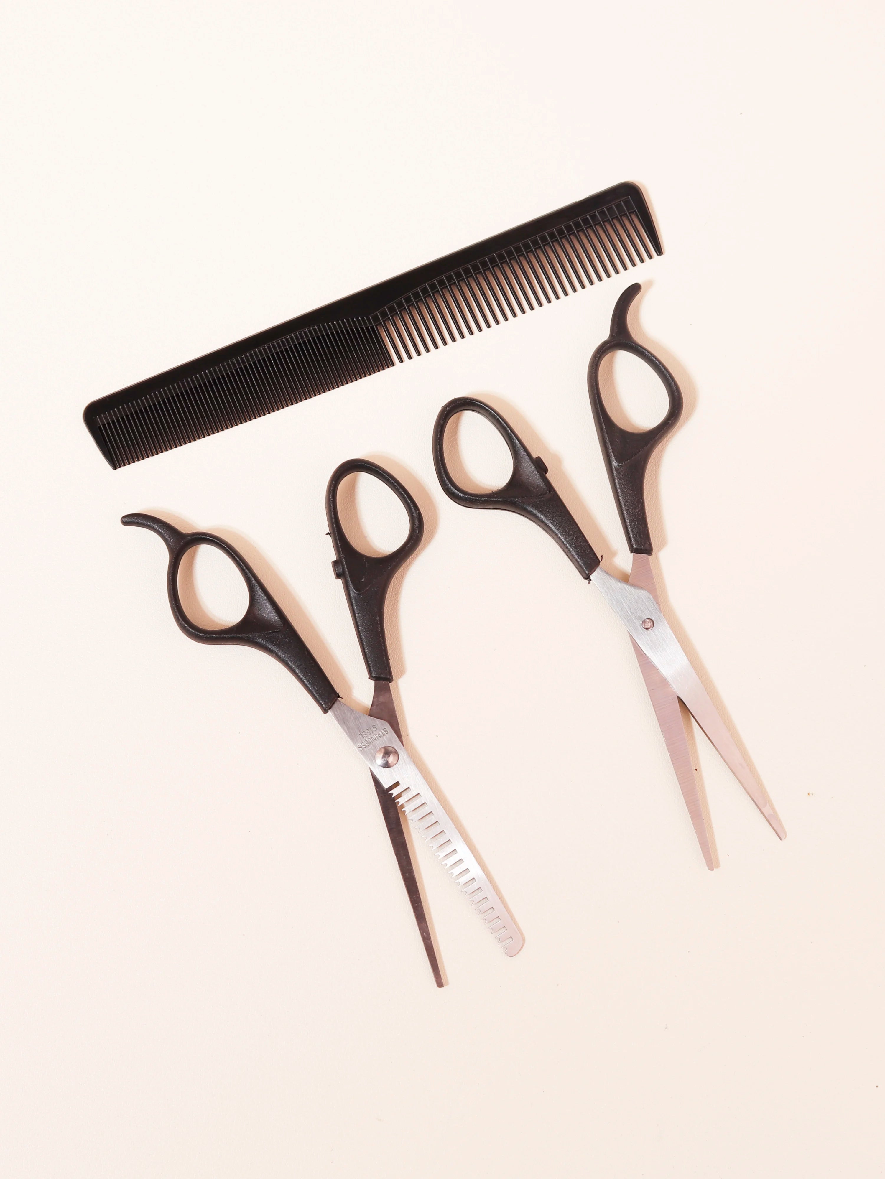 3pcs Hair Scissors Set for Thinning and Styling - Smarsty