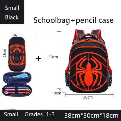 Spider Backpack and Pencil Case Set for Kids Waterproof - Smarsty