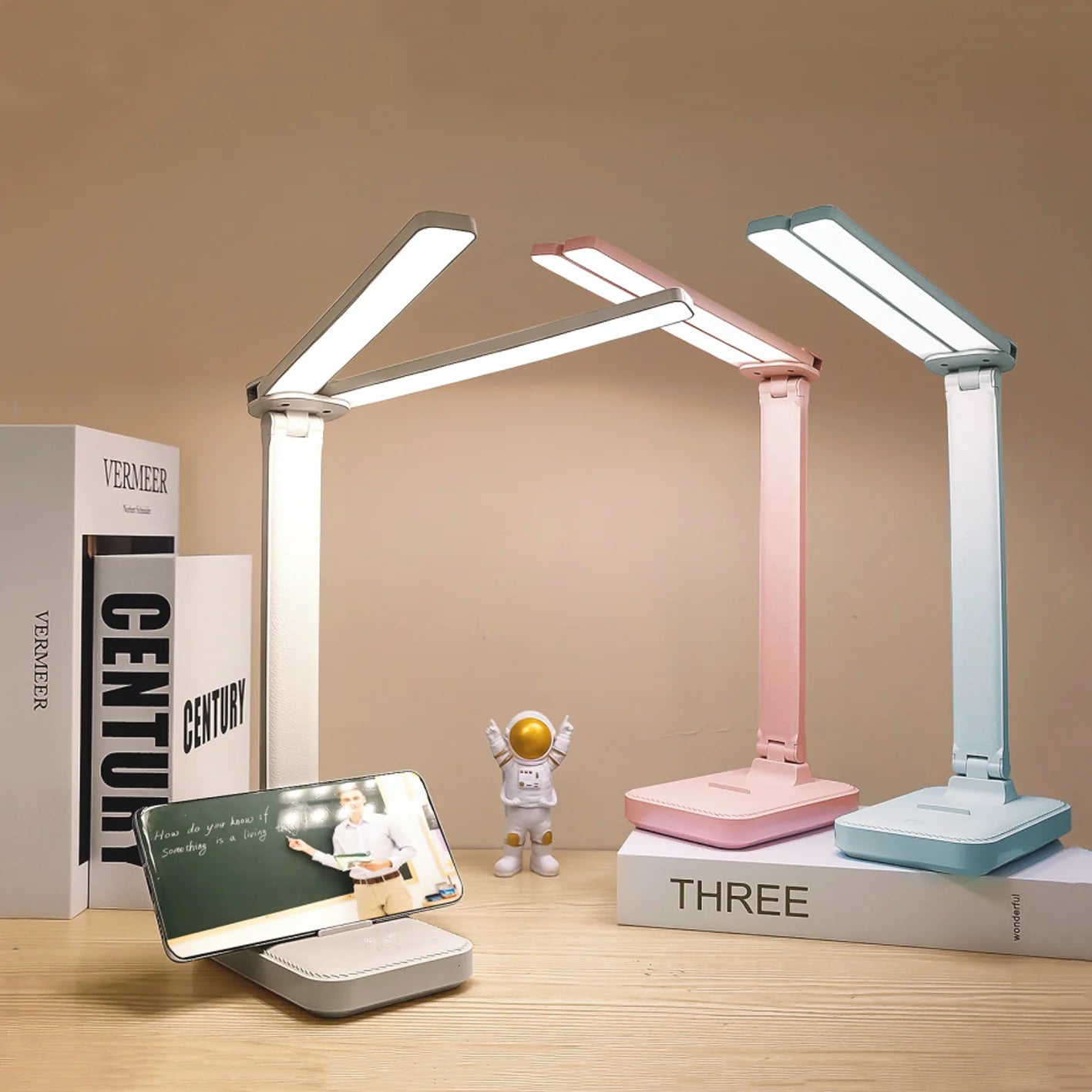 Dimmable LED Desk Lamp with Eye Protection Feature - Smarsty