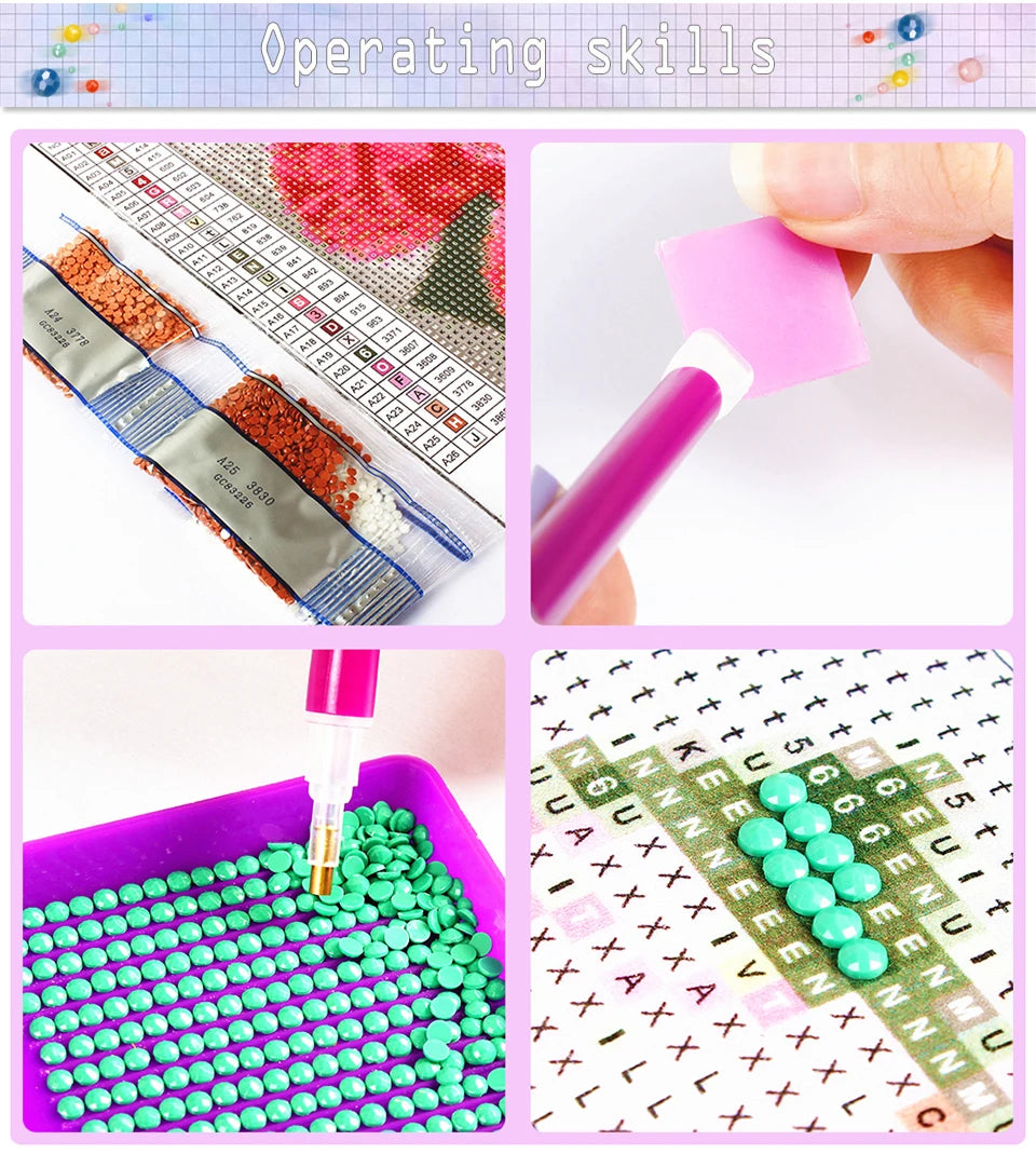 Momoart DIY Diamond Mosaic Landscape Painting Kit - Smarsty