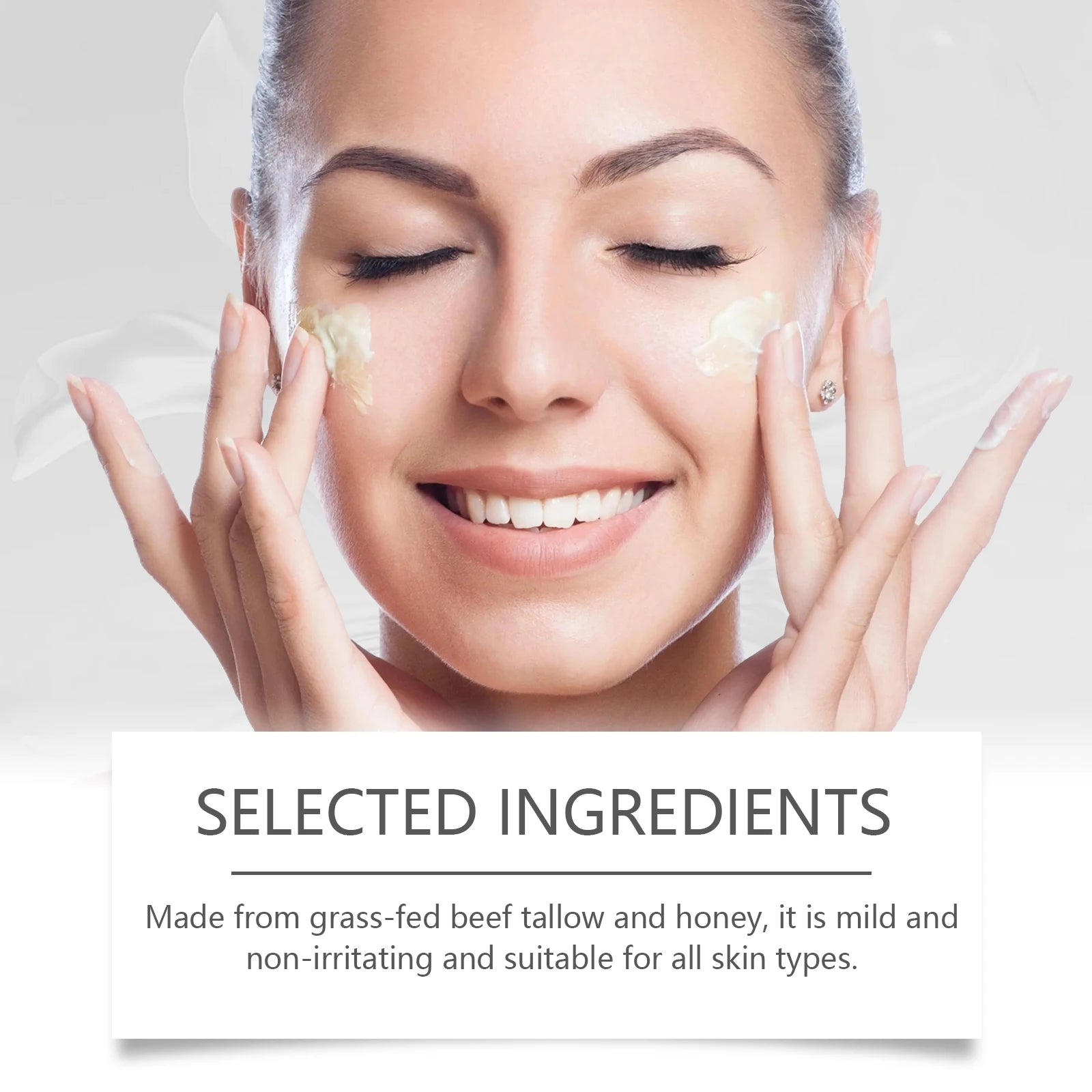 Beef Tallow Face Cream for Lasting Moisturization - Smarsty