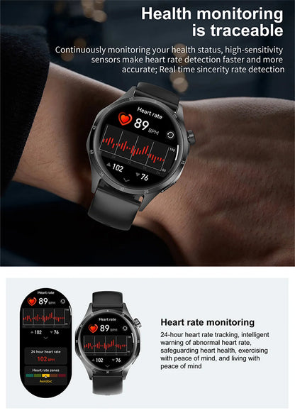 GT5 Pro GPS Smartwatch with AMOLED Screen and Heart Rate Monitoring - Smarsty