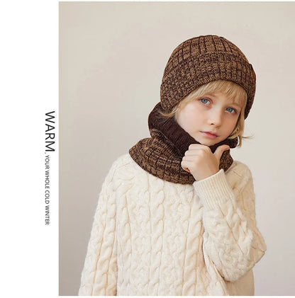 Kids Winter Hat Scarf Gloves Set Warm And Cozy Essentials - Smarsty