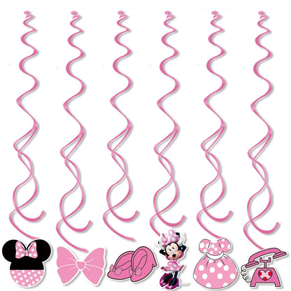 Minnie Mouse Birthday Party Disposable Tableware Set - Smarsty