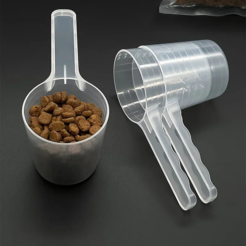 Transparent Pet Measuring Spoon for Accurate Feeding - Smarsty