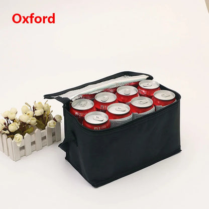 Insulated Lunch Cooler Bag With Folding Design And Ice Pack - Smarsty
