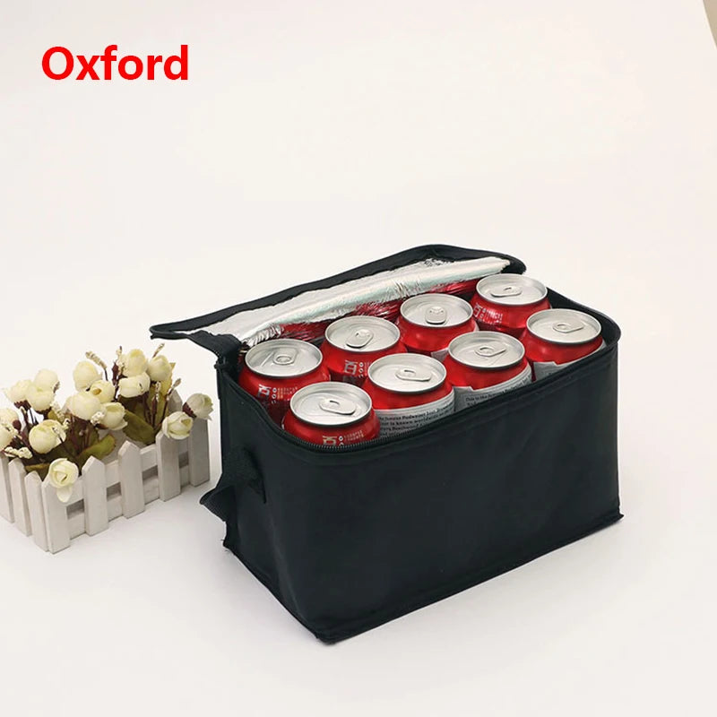 Insulated Lunch Cooler Bag With Folding Design And Ice Pack - Smarsty