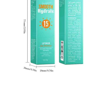 SADOER SPF 15 Lip Sunscreen Balm for Hydrated Lips - Smarsty