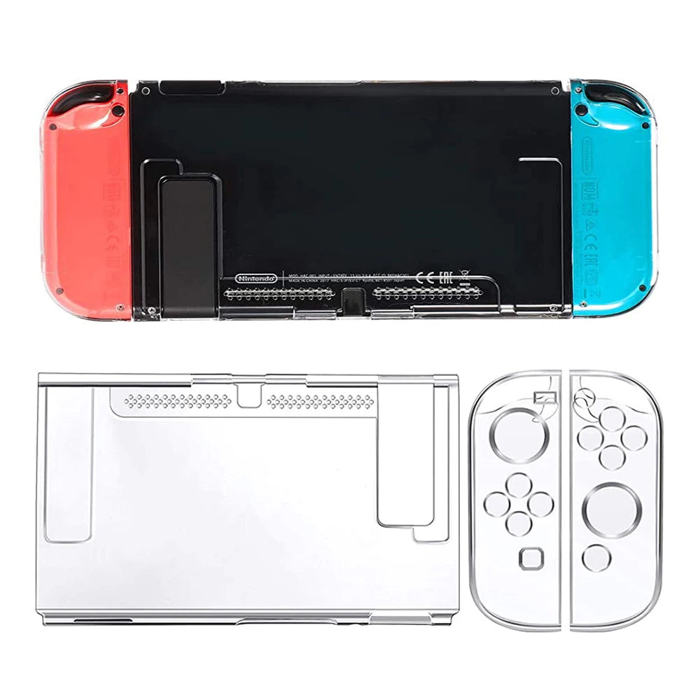 Clear Shock Absorption Case for Nintendo Switch - Smarsty