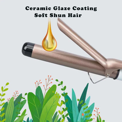 Professional Temperature Setting Electric Hair Curler Wand - Smarsty