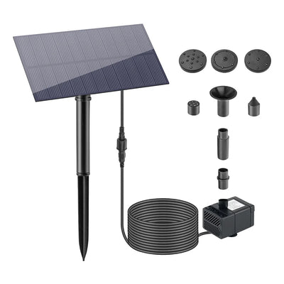 Solar Powered Water Fountain Kit for Garden Decoration - Smarsty