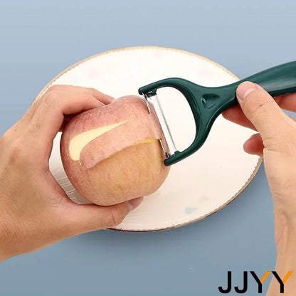 JJYY Fruit Peeling Knife Stainless Steel Peeler Peeling Apples Kitchen Vegetable Fruit Sharp Peeler Potato Peeler