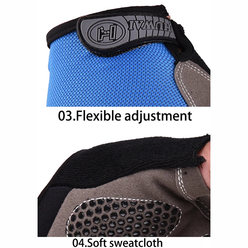 Breathable Fingerless Gym Gloves For Fitness Training - Smarsty