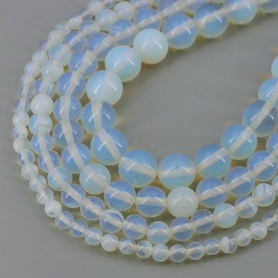 Natural Stone Beads Blue Tiger Eye Crystal Amethyst Rose Quartz Gemstone Bead for Jewelry Making Bracelet Necklace 4/6/8/10MM - Smarsty
