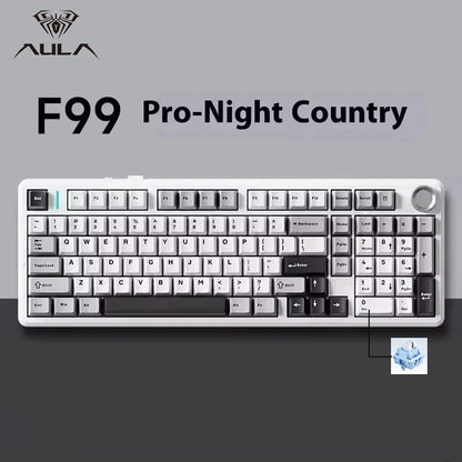 Gaming Mechanical Keyboard With Wireless Three Mode