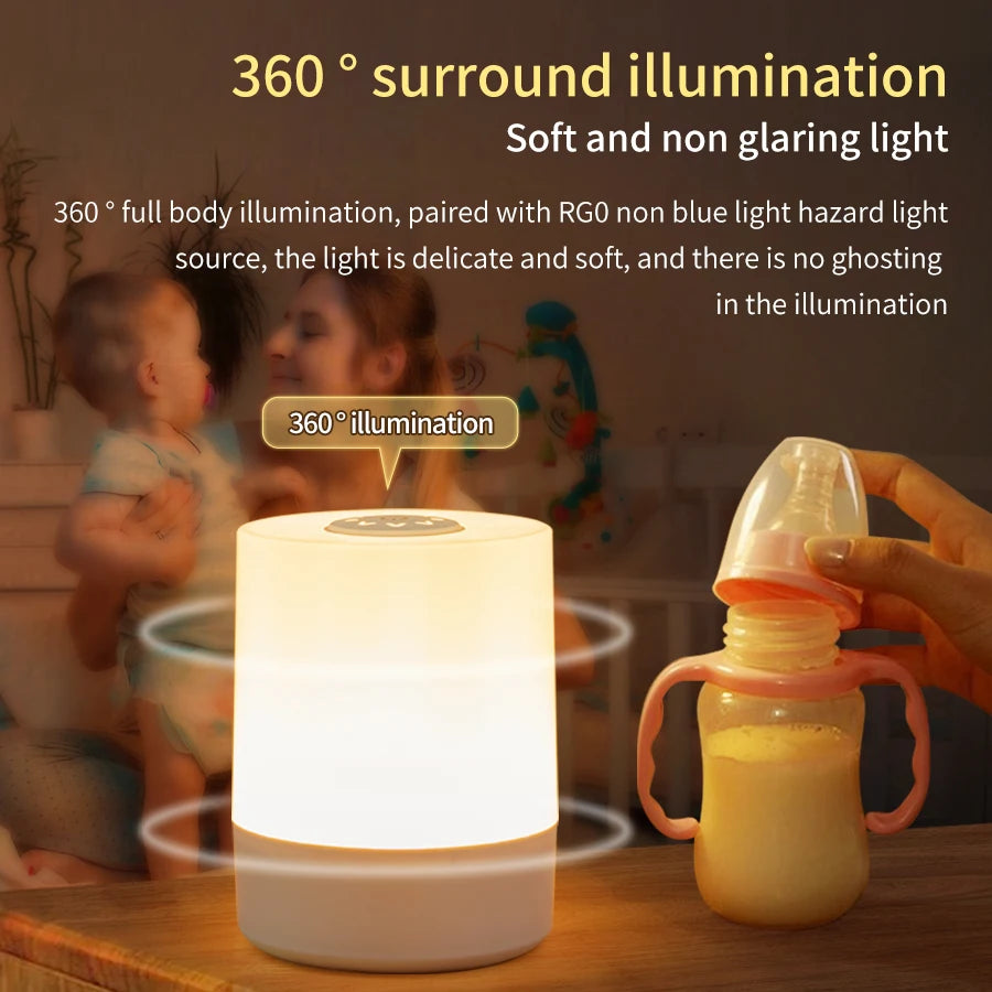 LED Rechargeable Night Lamp with Remote Control - Smarsty