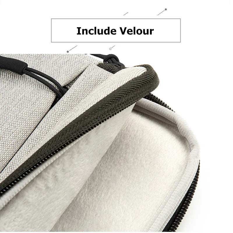Waterproof Laptop Sleeve 11-16 Inches Case With Zipper