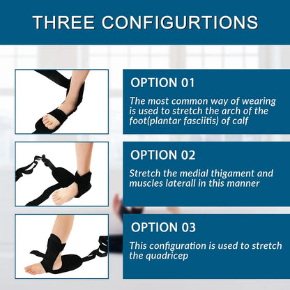 Yoga Stretching Bands Relieve Leg and Foot Tension, Yoga, Pilates, and Rehabilitation Training Leg and Foot Stretching Bands