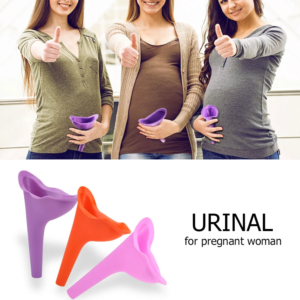Female Camping Urinal 3 Colors New Female Women Travel Camping Toilet Accessories Outdoor Portable Urinal Funnel