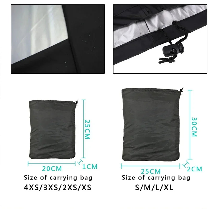 Heavy Duty Waterproof BBQ Grill Cover for Outdoor Protection - Smarsty