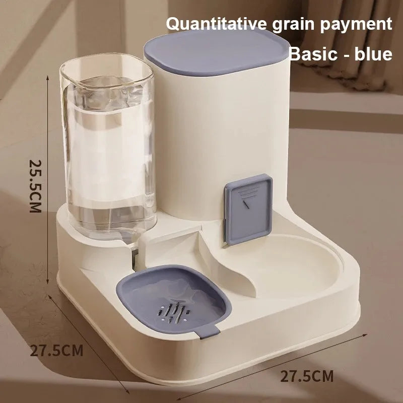 Automatic Cat Feeder with Water Dispenser Large Capacity - Smarsty
