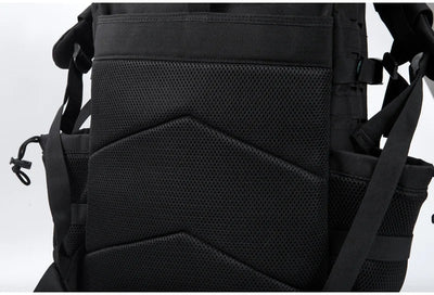 45L Tactical Backpack survival Bag Hunting MOLLE Backpack GYM For Men EDC Outdoor Hiking Rucksack Witch Bottle Holder - Smarsty